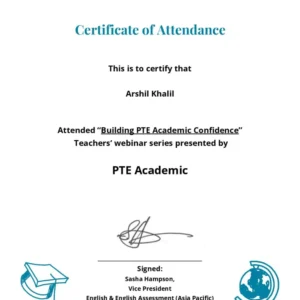 Buy Registered PTE certification available online through Documents Broker